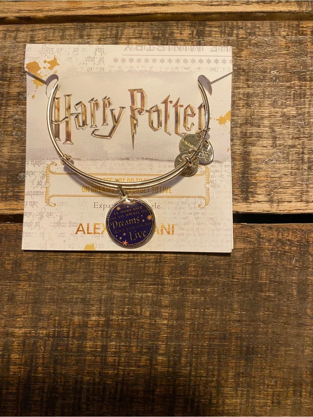 Alex and Ani Harry Potter “Dumbledore” Quote Bangle